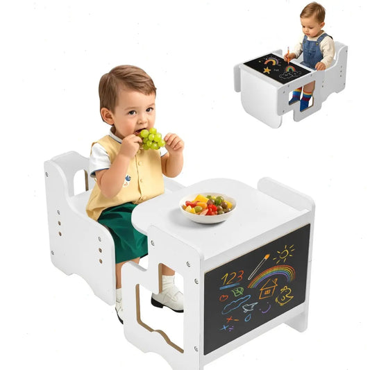 🪑 3‑in‑1 Montessori Weaning Table & Chair Set