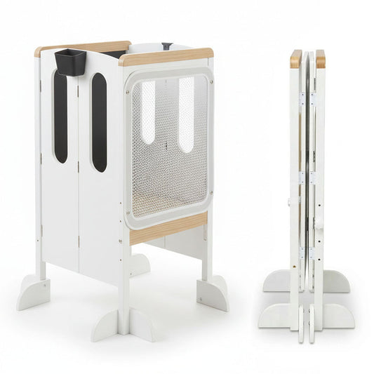 👶Fold & Grow Learning Tower for Toddlers (18 Months – 6 Years)